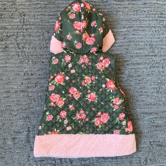 LITTLE LASS puffer vest w/ long sleeve t-short 18M - Picture 6 of 8